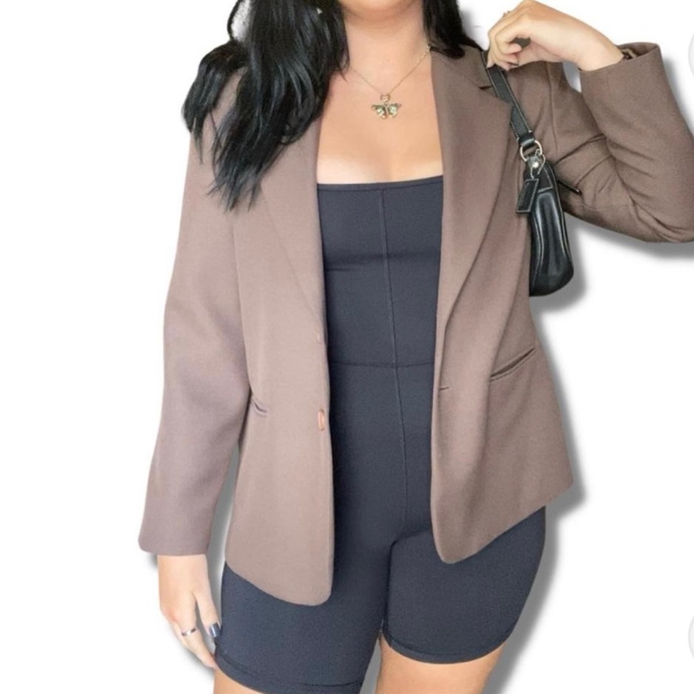 ❌SOLD❌ Vintage Brown Oversized Blazer